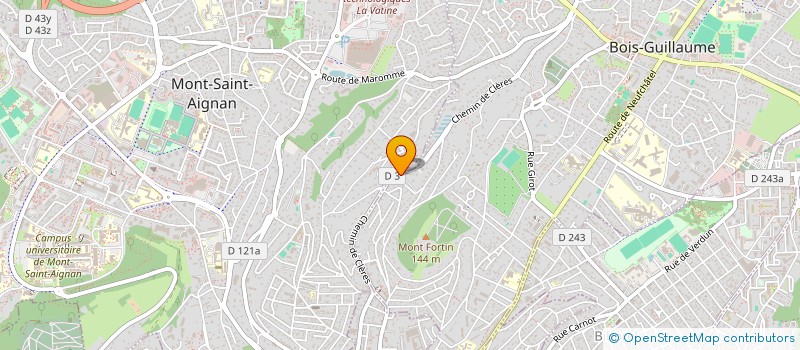 localisation de l'entreprise FTEL IMMO à BOIS-GUILLAUME