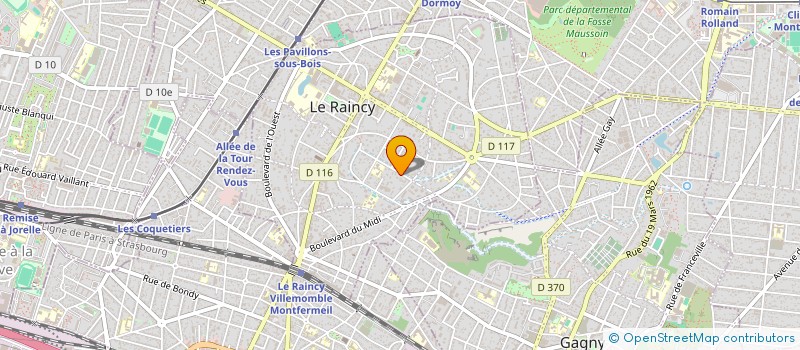 localisation de l'entreprise FTERRAE à LE RAINCY