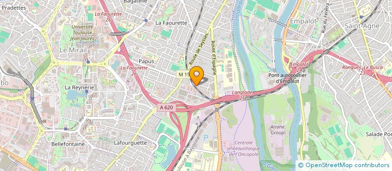 localisation de l'entreprise FTEXTILE à TOULOUSE