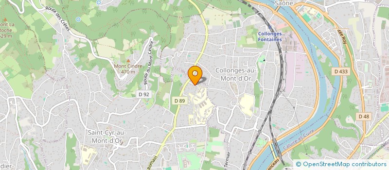 localisation de l'entreprise FTF BONHOMME  SAINT-CYR-AU-MONT-D'OR