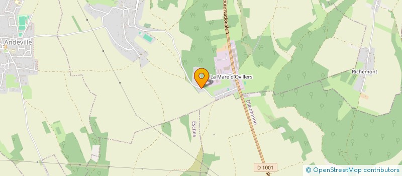 localisation de l'entreprise FTFL  MORTEFONTAINE-EN-THELLE