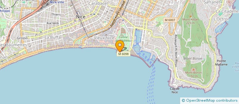 localisation de l'entreprise FTG à NICE