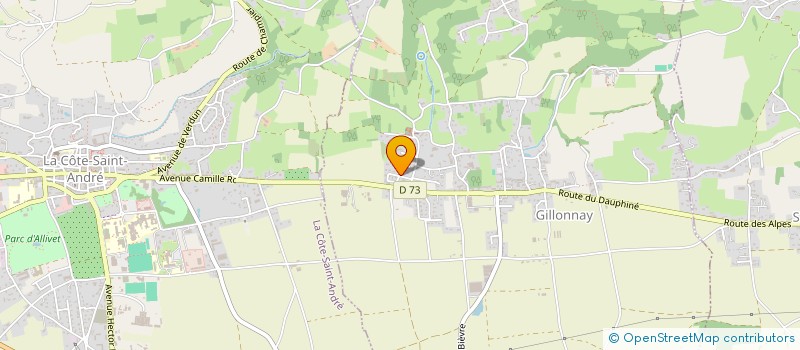 localisation de l'entreprise FTG INVESTISSEMENTS  GILLONNAY