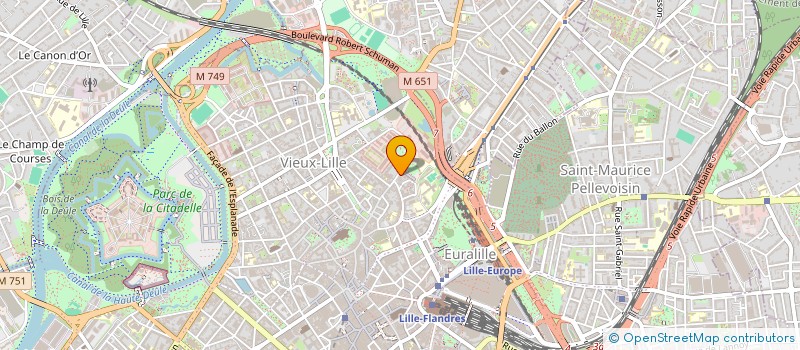 localisation de l'entreprise FTH CONSEILS à LILLE