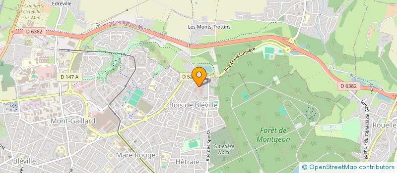 localisation de l'entreprise FTH CONSTRUCTION à LE HAVRE