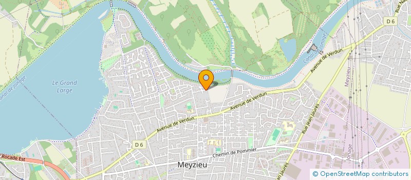 localisation de l'entreprise FTH HOLDING à MEYZIEU
