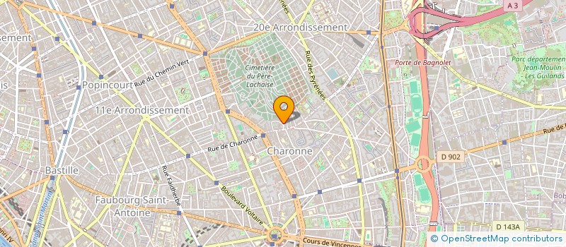 localisation de l'entreprise FTHER ASSOCIATION  PARIS