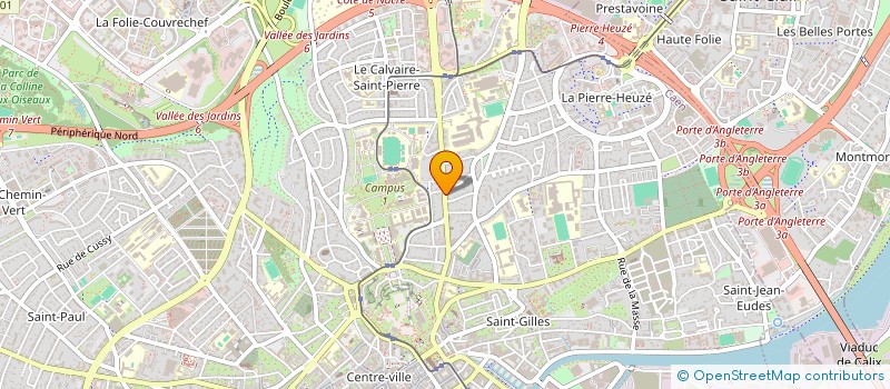 localisation de l'entreprise FTHOMAS à CAEN
