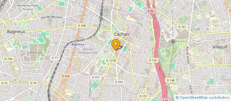 localisation de l'entreprise FTI 94  CACHAN