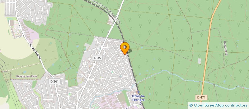 localisation de l'entreprise FTI RECUPERATIONS à OZOIR-LA-FERRIERE