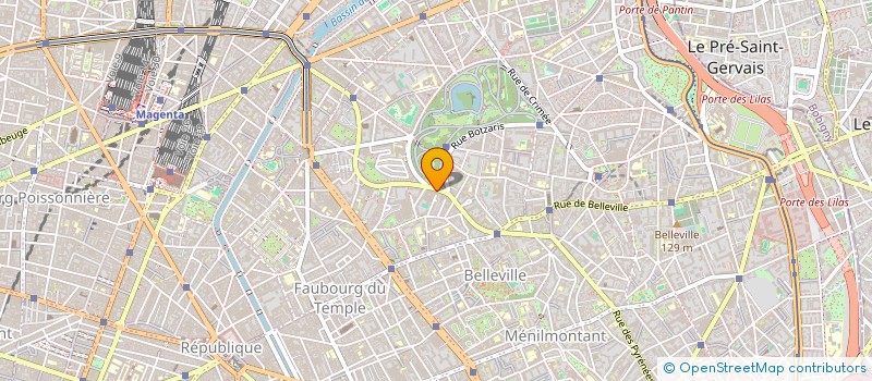 localisation de l'entreprise FTILAC CFDT  PARIS