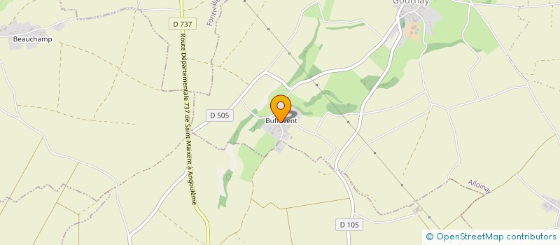 localisation de l'entreprise FTJ MACONNERIE GENERALE  ALLOINAY