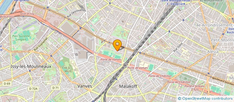 localisation de l'entreprise FTK TRANSPORTS  PARIS