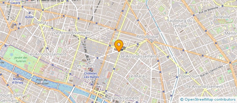 localisation de l'entreprise FTL INTER à PARIS