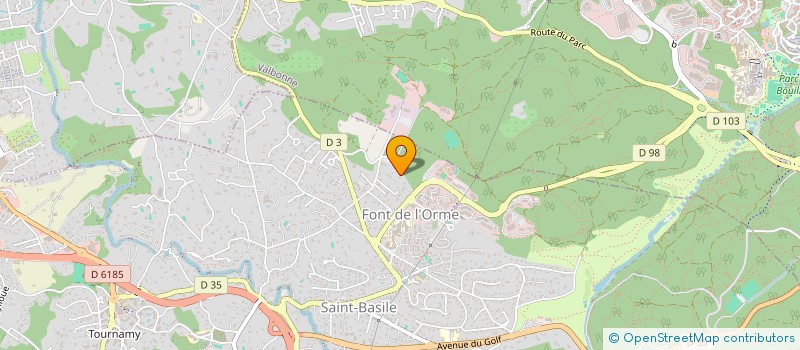 localisation de l'entreprise FTL INTERNATIONAL à MOUGINS