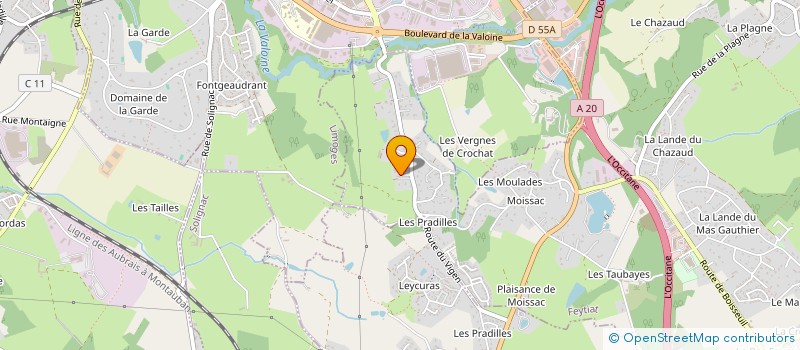localisation de l'entreprise FTLBC à FEYTIAT