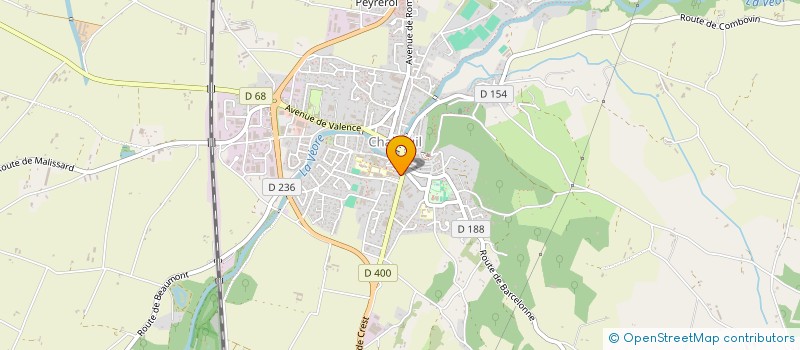 localisation de l'entreprise FTLC CONSEIL à CHABEUIL