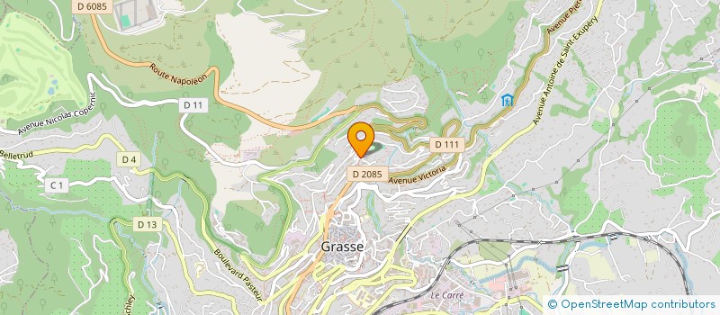 localisation de l'entreprise FTM à GRASSE