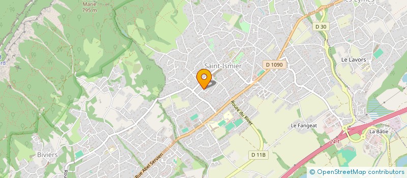localisation de l'entreprise FTM DEVELOPPEMENT à SAINT-ISMIER