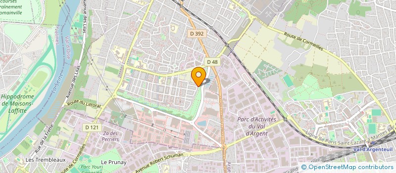 localisation de l'entreprise FTM EVENTS à CORMEILLES-EN-PARISIS