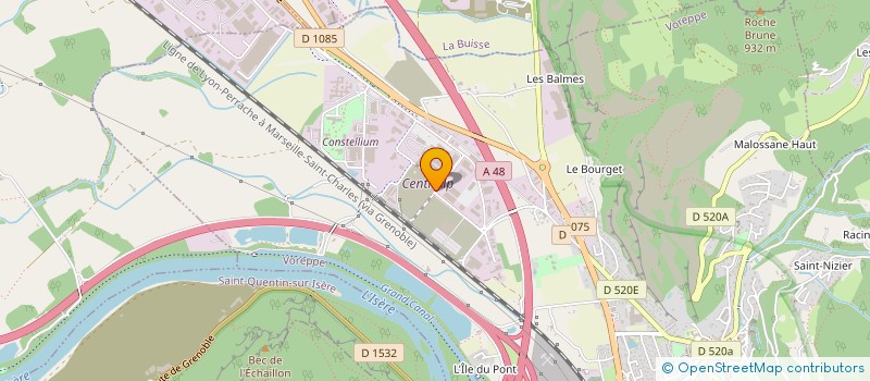 localisation de l'entreprise FTM USINAGE à VOREPPE