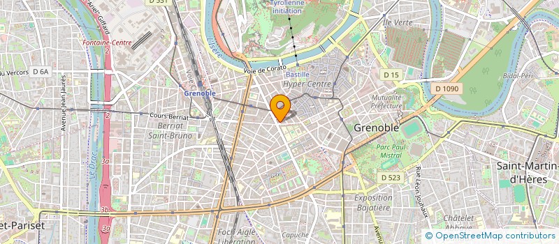 localisation de l'entreprise FTN à GRENOBLE