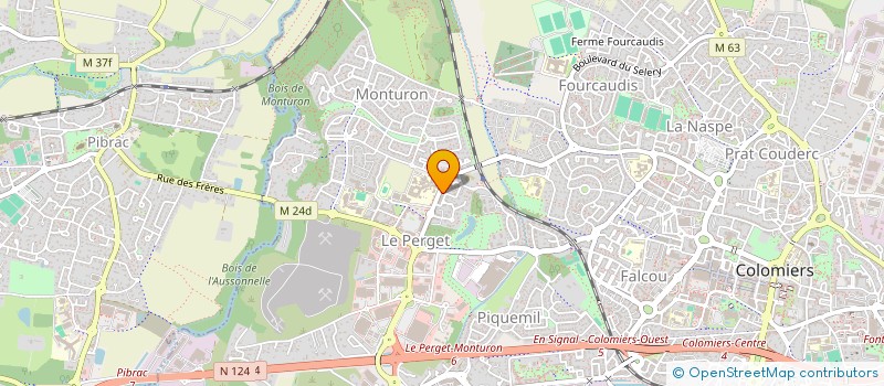 localisation de l'entreprise FTN HOLDING  COLOMIERS