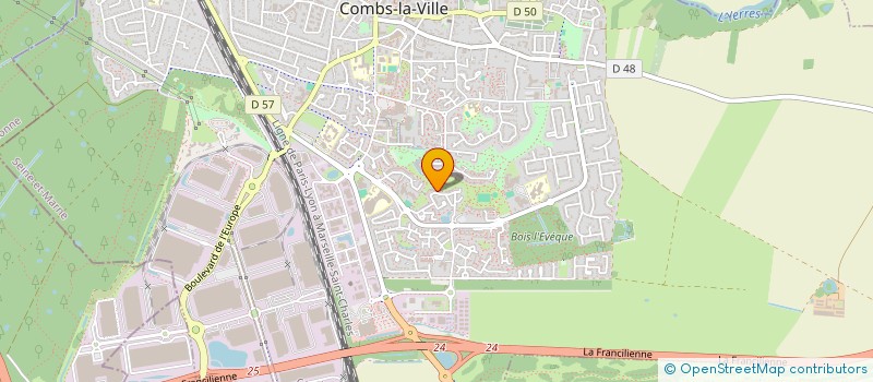 localisation de l'entreprise FTN IMMOBILIER  COMBS-LA-VILLE