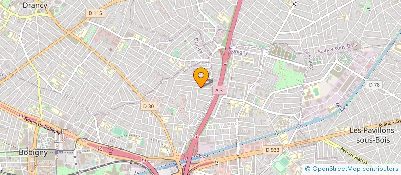 localisation de l'entreprise FTP  BOBIGNY