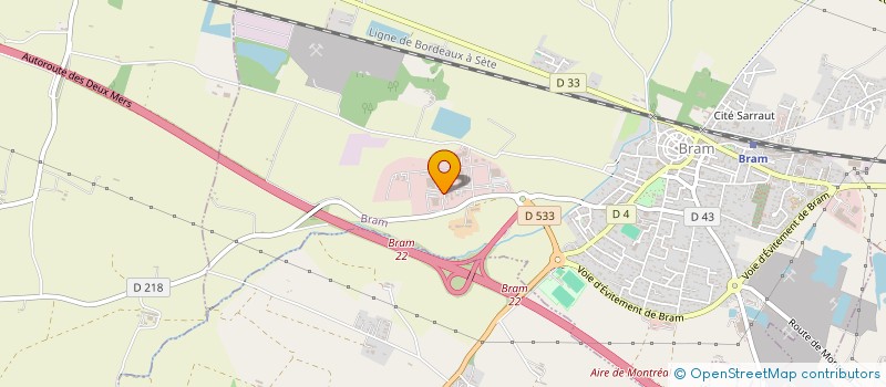 localisation de l'entreprise FTP  BRAM