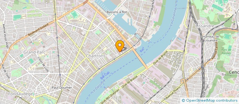 localisation de l'entreprise FTP CONSTRUCTIONS  BORDEAUX