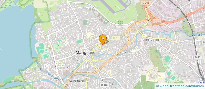 localisation de l'entreprise FTP LOC SARL à MARIGNANE