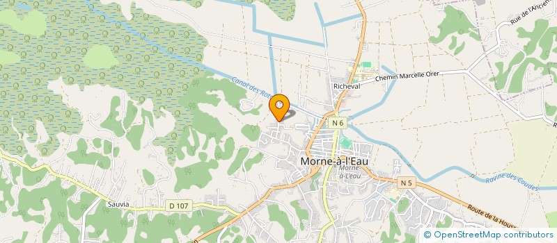 localisation de l'entreprise FTR LOCATION à MORNE A L'EAU