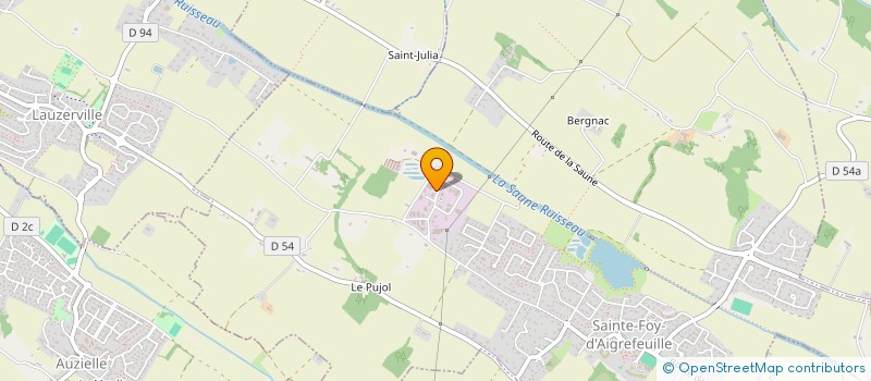 localisation de l'entreprise FTRH à SAINTE-FOY-D'AIGREFEUILLE