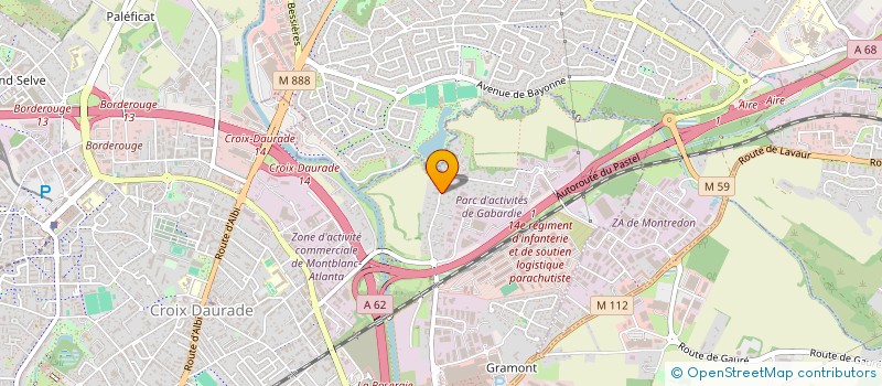 localisation de l'entreprise FTS à TOULOUSE