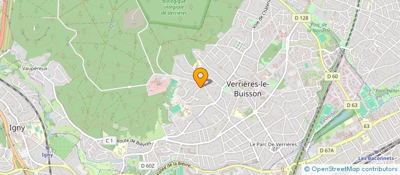 localisation de l'entreprise FTS CONSEIL  VERRIERES-LE-BUISSON