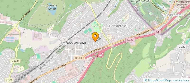 localisation de l'entreprise FTS IMMOBILIER  STIRING-WENDEL