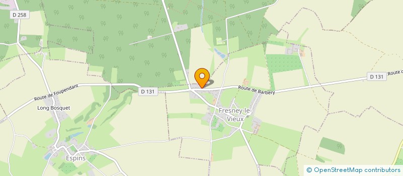 localisation de l'entreprise FTT à FRESNEY-LE-VIEUX