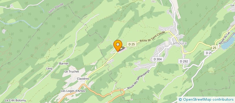 localisation de l'entreprise FTTA  LAMOURA