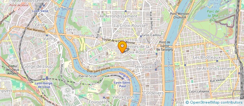 localisation de l'entreprise FTV à LYON