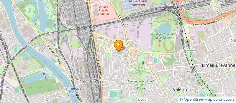 localisation de l'entreprise FTZ VTC  VILLENEUVE-SAINT-GEORGES