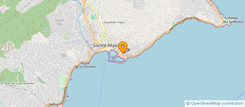 localisation de l'entreprise FU KIEN K'OUEN à SAINTE-MAXIME