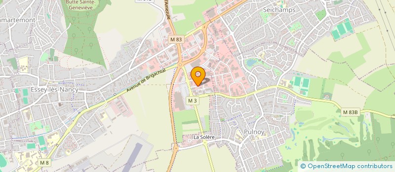 localisation de l'entreprise FU LE LAI  ESSEY-LES-NANCY