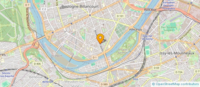 localisation de l'entreprise FU WANG CHANG à BOULOGNE-BILLANCOURT