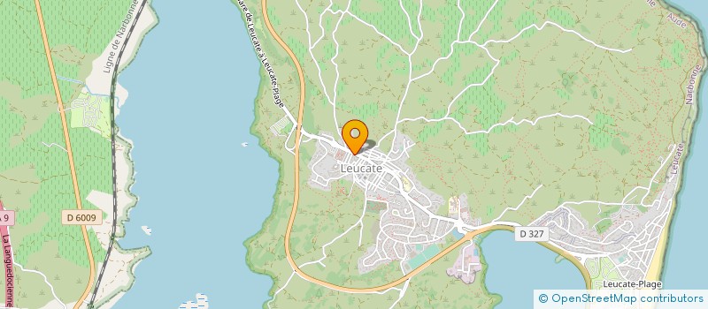 localisation de l'entreprise FUBER à LEUCATE