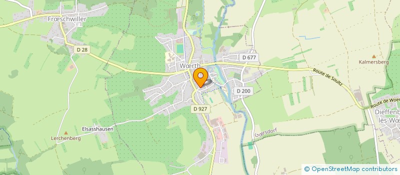 localisation de l'entreprise FUCHS FERMETURES  WRTH