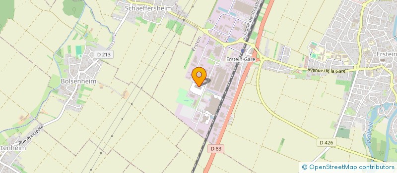 localisation de l'entreprise FUCHS INVEST  MUTZIG