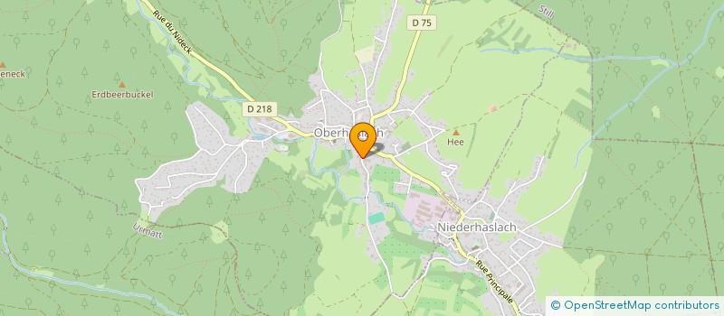 localisation de l'entreprise FUCHSLOCK à OBERHASLACH