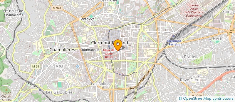 localisation de l'entreprise FUCKING MONSTERX CLUB (RECORDS)  CLERMONT-FERRAND