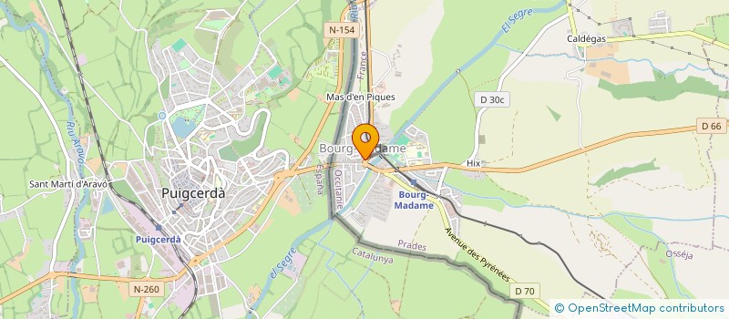 localisation de l'entreprise FUCO IMMOBILIER  BOURG-MADAME